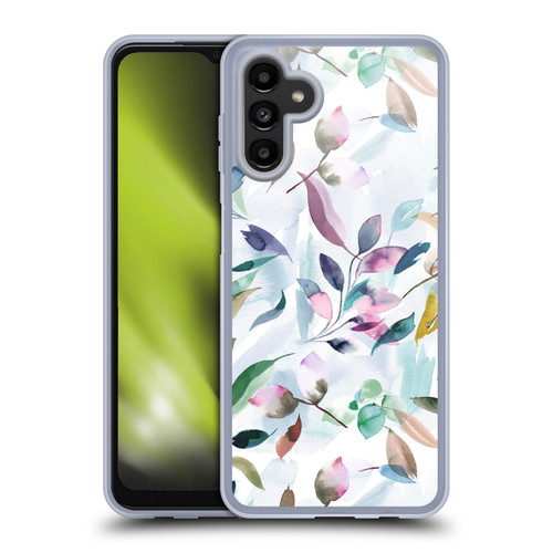 Ninola Garden Watercolor Leaves Soft Gel Case for Samsung Galaxy A13 5G (2021)
