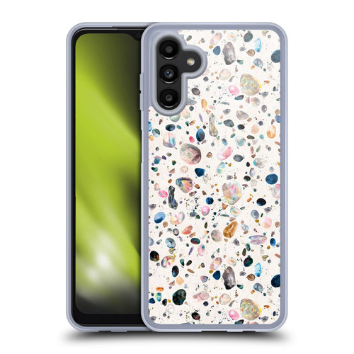 Ninola Mix Patterns Watercolor Terrazzo Soft Gel Case for Samsung Galaxy A13 5G (2021)
