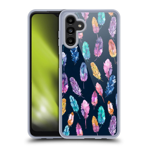 Ninola Patterns 4 Boho Feathers Soft Gel Case for Samsung Galaxy A13 5G (2021)