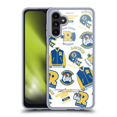 Riverdale Graphics 2 Bulldogs & Vixens Pattern Soft Gel Case for Samsung Galaxy A13 5G (2021)