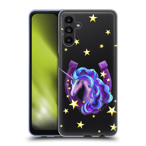 Rose Khan Unicorn Horseshoe Stars Soft Gel Case for Samsung Galaxy A13 5G (2021)