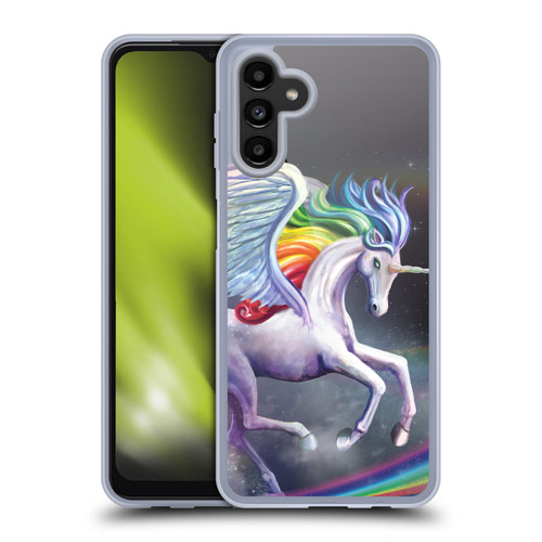 Rose Khan Unicorns Rainbow Dancer Soft Gel Case for Samsung Galaxy A13 5G (2021)
