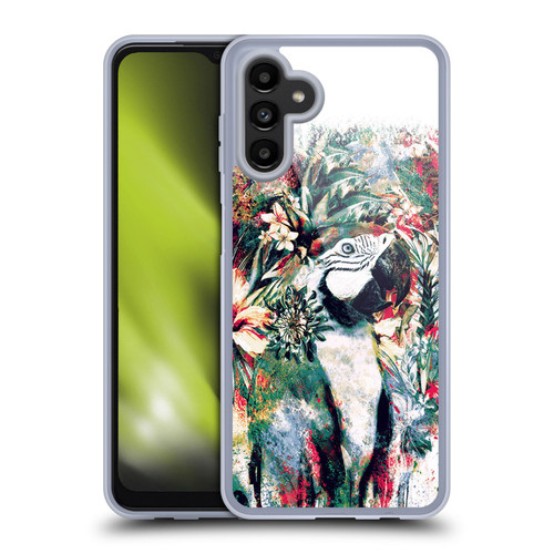 Riza Peker Animals Parrot Soft Gel Case for Samsung Galaxy A13 5G (2021)