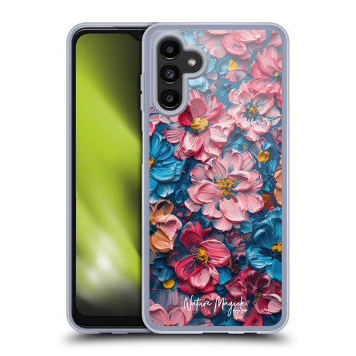 Nature Magick Paint Blobs Elegant Soft Gel Case for Samsung Galaxy A13 5G (2021)