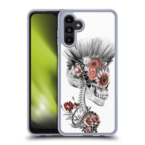 Riza Peker Skulls 5 Punk Soft Gel Case for Samsung Galaxy A13 5G (2021)