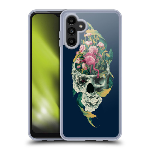 Riza Peker Skulls 9 Life And Death Soft Gel Case for Samsung Galaxy A13 5G (2021)