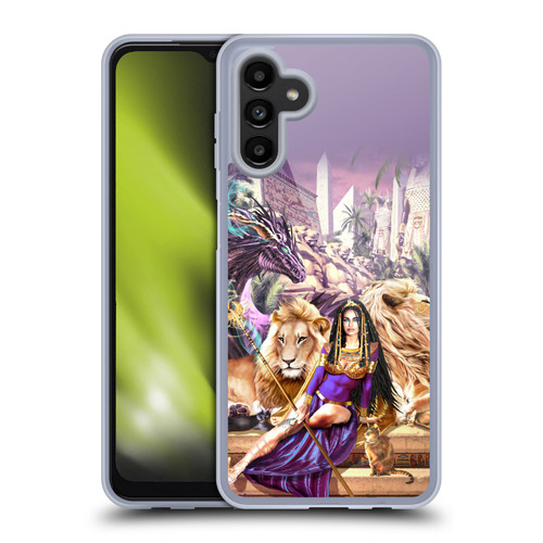 Ruth Thompson Art Egyptian Queen, Lions & Dragon Soft Gel Case for Samsung Galaxy A13 5G (2021)