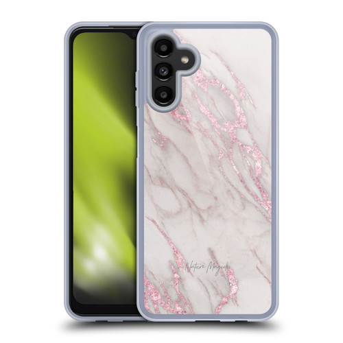 Nature Magick Marble Metallics Pink Soft Gel Case for Samsung Galaxy A13 5G (2021)