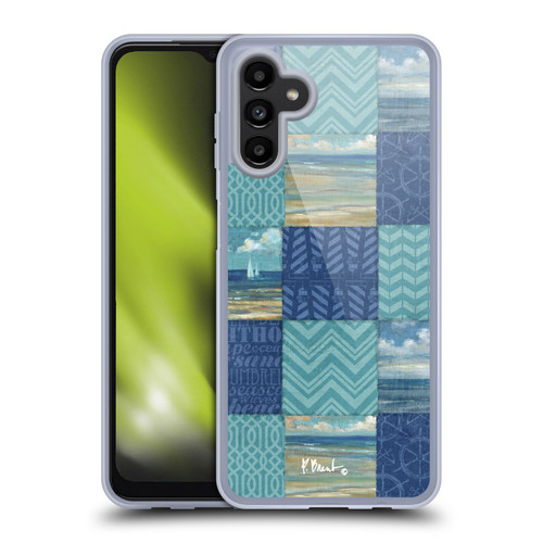 Paul Brent Coastal Beach Scape Patch Work Soft Gel Case for Samsung Galaxy A13 5G (2021)