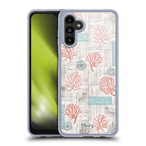 Paul Brent Coastal Coral Azul Soft Gel Case for Samsung Galaxy A13 5G (2021)