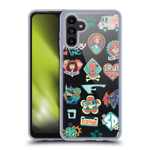 Scoob! Scooby-Doo Movie Graphics Retro Icons Soft Gel Case for Samsung Galaxy A13 5G (2021)