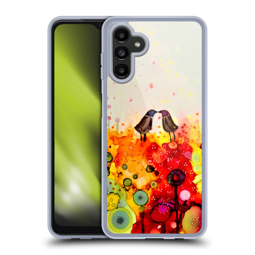 Sylvie Demers Birds 3 Couples Soft Gel Case for Samsung Galaxy A13 5G (2021)