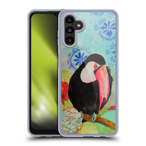 Sylvie Demers Birds 3 Toucan Soft Gel Case for Samsung Galaxy A13 5G (2021)