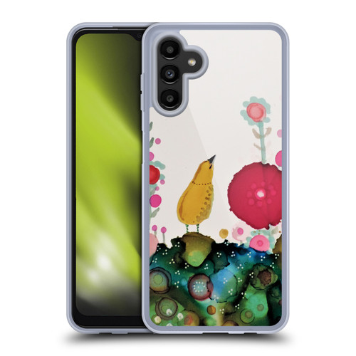 Sylvie Demers Birds 3 Yellow Soft Gel Case for Samsung Galaxy A13 5G (2021)