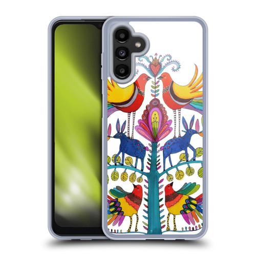 Sylvie Demers Floral Flower Otomi Soft Gel Case for Samsung Galaxy A13 5G (2021)