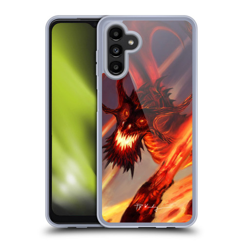 Piya Wannachaiwong Dragons Of Fire Soar Soft Gel Case for Samsung Galaxy A13 5G (2021)