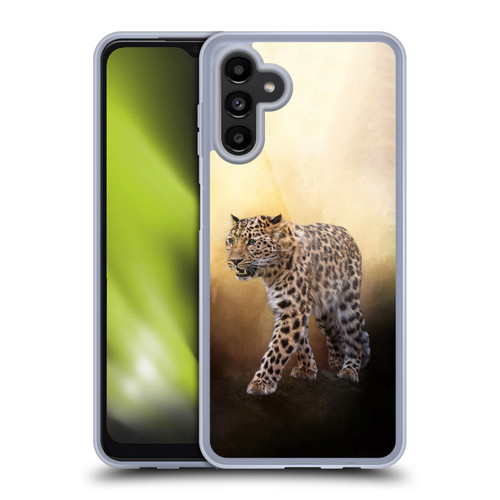 Simone Gatterwe Animals 2 Amur Leopard Soft Gel Case for Samsung Galaxy A13 5G (2021)