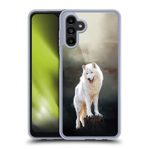 Simone Gatterwe Animals 2 Arctic Wolf Soft Gel Case for Samsung Galaxy A13 5G (2021)