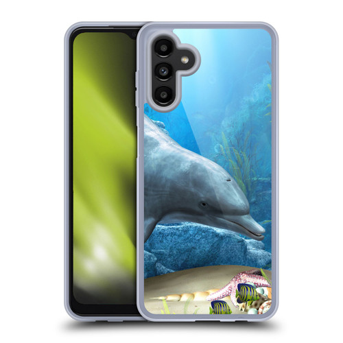 Simone Gatterwe Dolphins Dolphin World Soft Gel Case for Samsung Galaxy A13 5G (2021)
