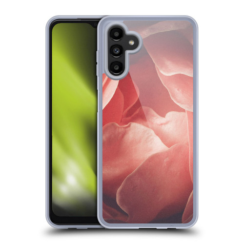 PLdesign Flowers And Leaves Rose Blossom Soft Gel Case for Samsung Galaxy A13 5G (2021)