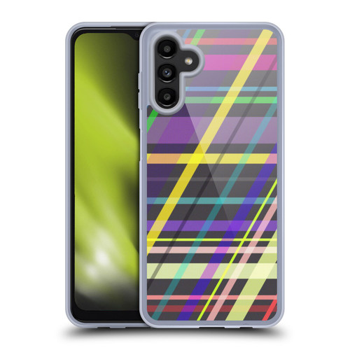PLdesign Geometric Crossing Lines Soft Gel Case for Samsung Galaxy A13 5G (2021)