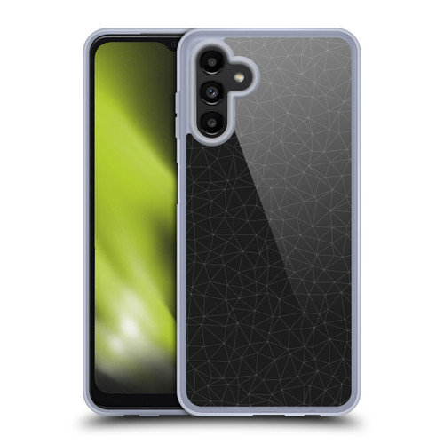 PLdesign Geometric Elegant White And Grey Soft Gel Case for Samsung Galaxy A13 5G (2021)