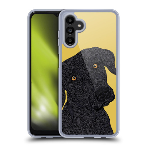 Valentina Dogs Black Labrador Soft Gel Case for Samsung Galaxy A13 5G (2021)