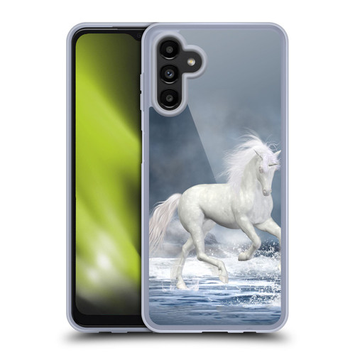 Simone Gatterwe Pegasus And Unicorns Playing Soft Gel Case for Samsung Galaxy A13 5G (2021)
