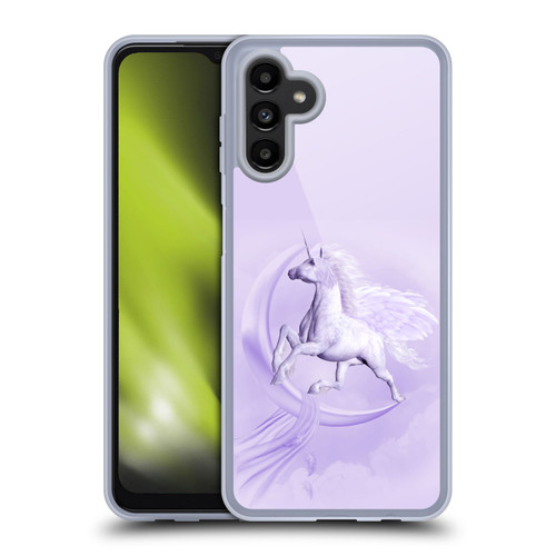 Simone Gatterwe Pegasus And Unicorns Pegasus In Moon Soft Gel Case for Samsung Galaxy A13 5G (2021)