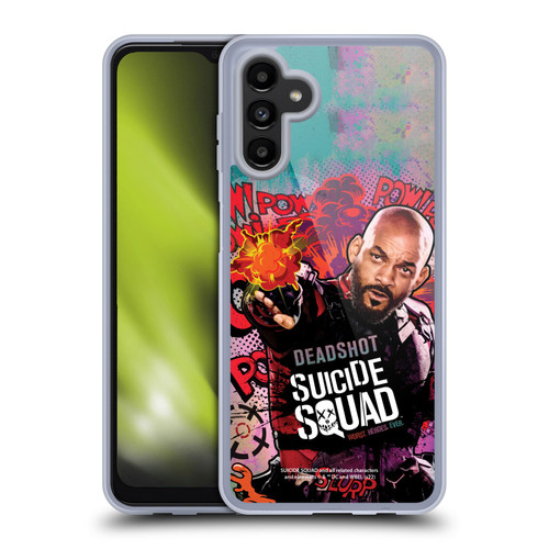 Suicide Squad 2016 Graphics Deadshot Poster Soft Gel Case for Samsung Galaxy A13 5G (2021)