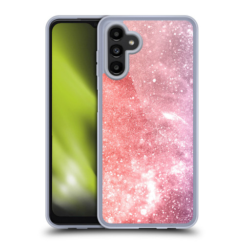 PLdesign Sparkly Coral Coral Abstract Galaxy Soft Gel Case for Samsung Galaxy A13 5G (2021)