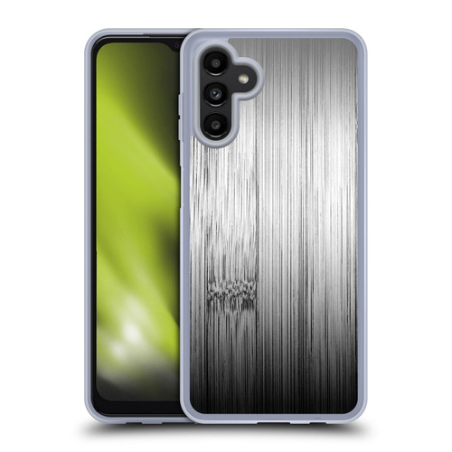 PLdesign Wood Prints Bamboo Burnt Gray Ombre Soft Gel Case for Samsung Galaxy A13 5G (2021)