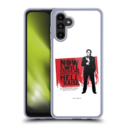 Supernatural Graphic Sam, Dean & Castiel Soft Gel Case for Samsung Galaxy A13 5G (2021)
