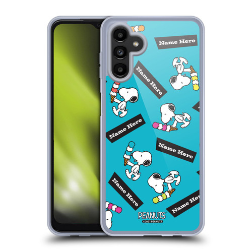 Custom Customised Personalised Peanuts Art Snoopy Soft Gel Case for Samsung Galaxy A13 5G (2021)