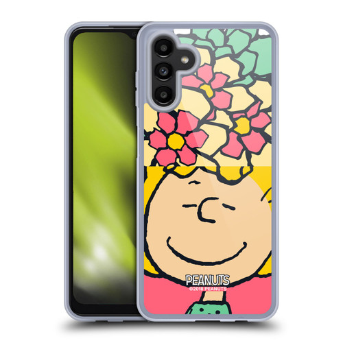 Peanuts Halfs And Laughs Sally Flowers Soft Gel Case for Samsung Galaxy A13 5G (2021)