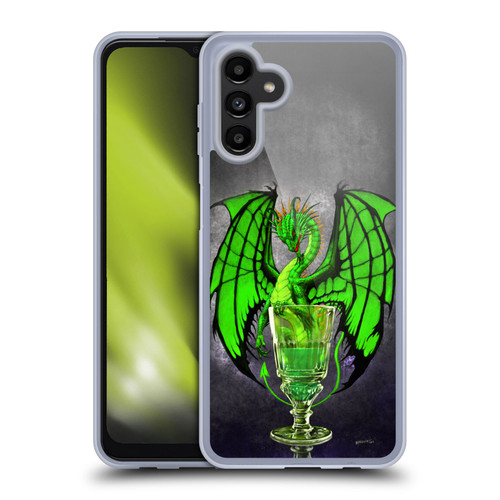 Stanley Morrison Dragons Absinthe Green Drink Soft Gel Case for Samsung Galaxy A13 5G (2021)