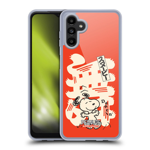Peanuts Oriental Snoopy Dancing Soft Gel Case for Samsung Galaxy A13 5G (2021)