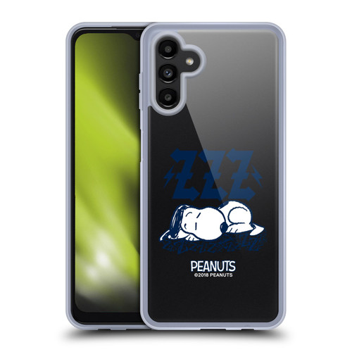Peanuts Rock Tees Snoopy Sleepy Soft Gel Case for Samsung Galaxy A13 5G (2021)