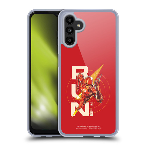 The Flash 2023 Graphics Barry Allen Run Soft Gel Case for Samsung Galaxy A13 5G (2021)