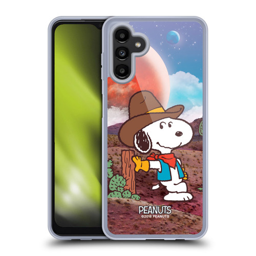 Peanuts Snoopy Space Cowboy Nebula Ranger Soft Gel Case for Samsung Galaxy A13 5G (2021)