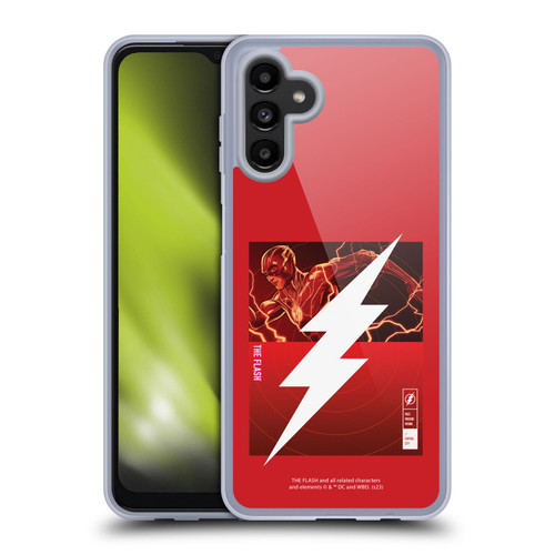 The Flash 2023 Graphics Barry Allen Logo Soft Gel Case for Samsung Galaxy A13 5G (2021)