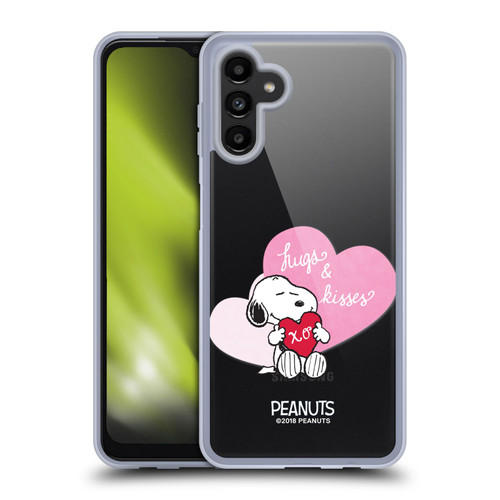 Peanuts Sealed With A Kiss Snoopy Hugs And Kisses Soft Gel Case for Samsung Galaxy A13 5G (2021)