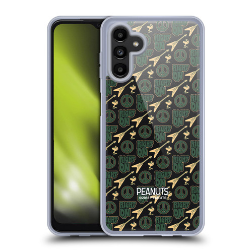 Peanuts Woodstock 50th Right On Pattern Soft Gel Case for Samsung Galaxy A13 5G (2021)