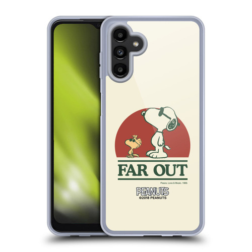 Peanuts Woodstock 50th Snoopy Woodstock Far Out Soft Gel Case for Samsung Galaxy A13 5G (2021)