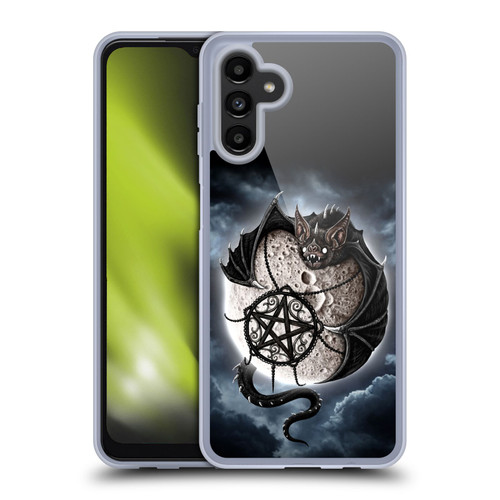 Sarah Richter Animals Gothic Dragon Bat & Moon Soft Gel Case for Samsung Galaxy A13 5G (2021)