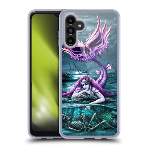 Sarah Richter Gothic Mermaid With Skeleton Pirate Soft Gel Case for Samsung Galaxy A13 5G (2021)