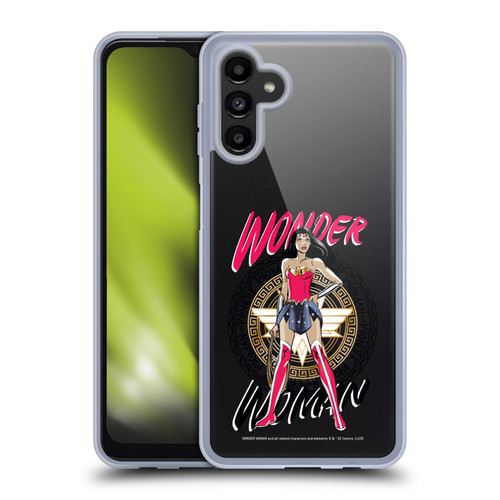 Wonder Woman DC Comics Graphic Arts Shield 3 Soft Gel Case for Samsung Galaxy A13 5G (2021)