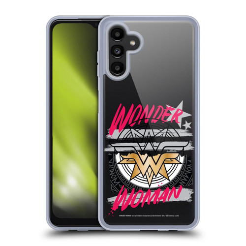 Wonder Woman DC Comics Graphic Arts Shield Soft Gel Case for Samsung Galaxy A13 5G (2021)