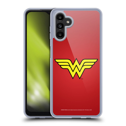 Wonder Woman DC Comics Logos Classic Soft Gel Case for Samsung Galaxy A13 5G (2021)