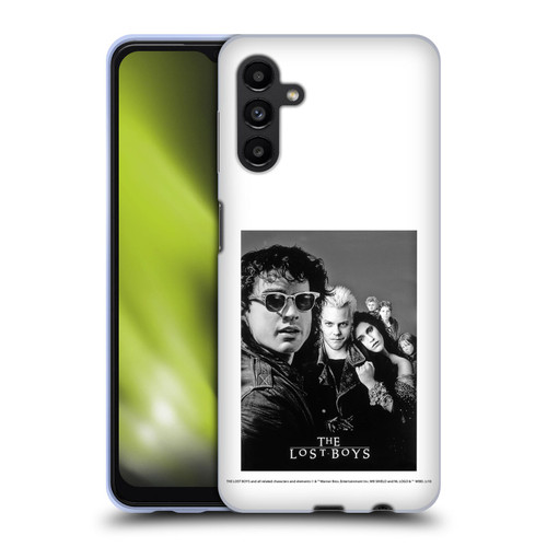 The Lost Boys Characters Poster Black And White Soft Gel Case for Samsung Galaxy A13 5G (2021)